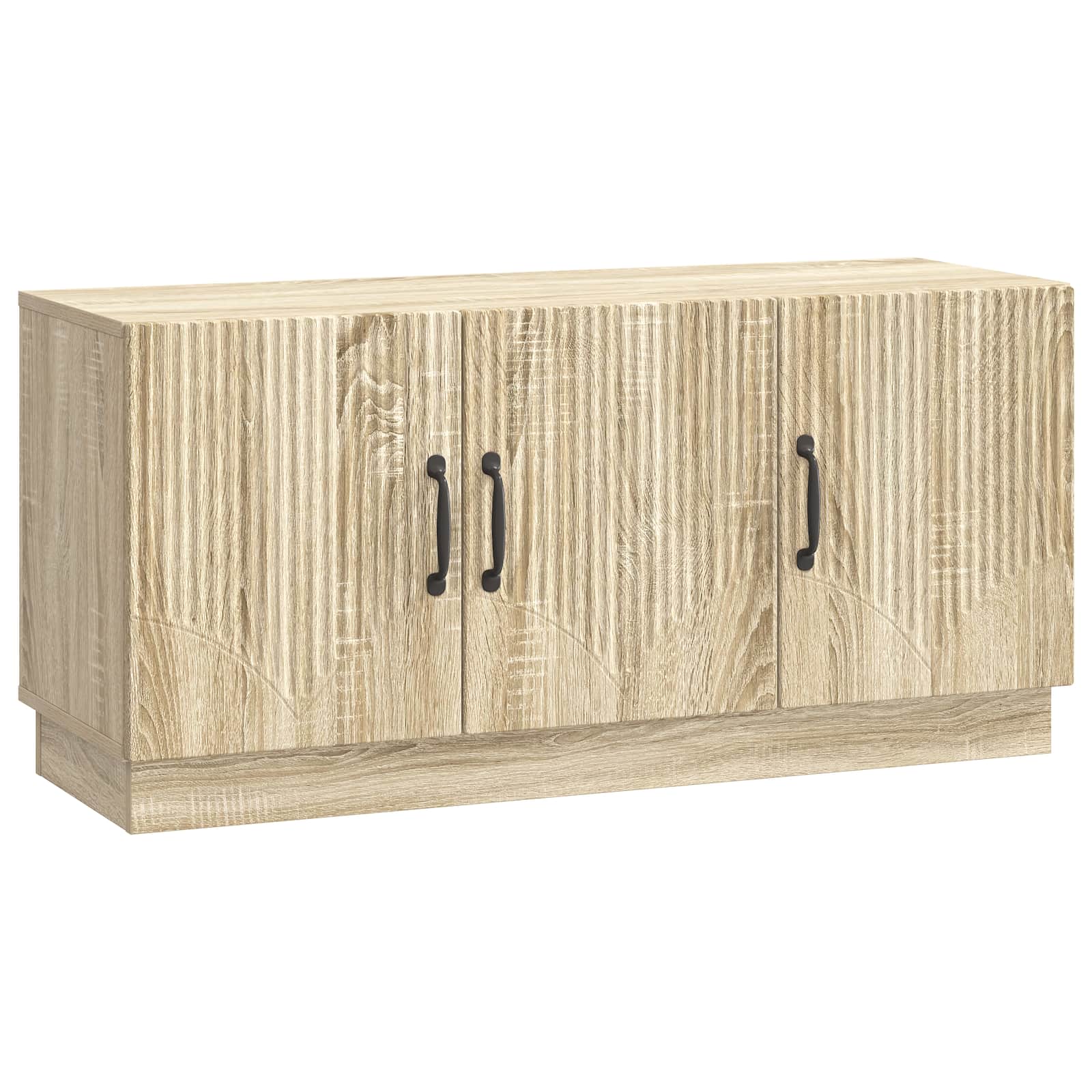 vidaXL Mueble de TV 99 x 34,5 x 47 cm Madera de Ingeniería Multicolor