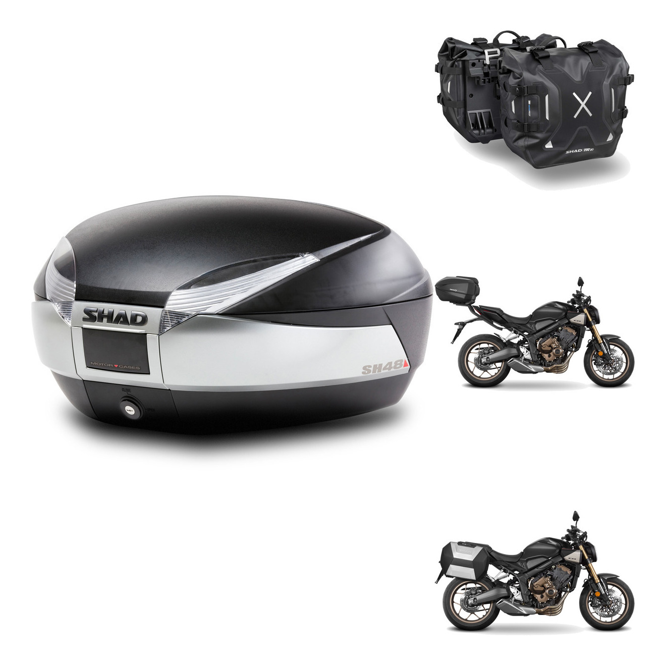 Alforjas Tr30 + Herraje 3P + Herraje Bau KIT-582027