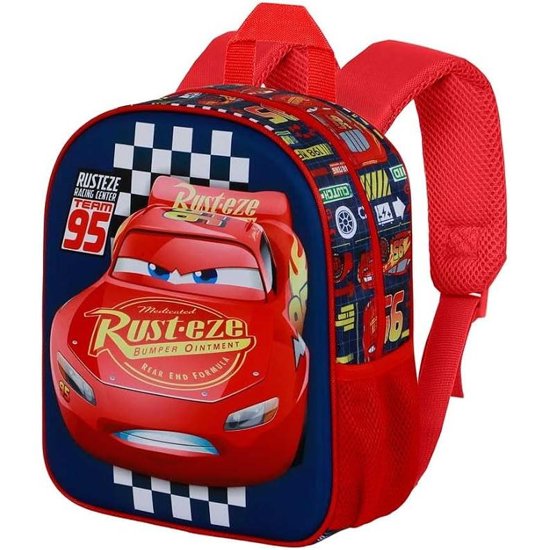 Mochila 3d Cars Tamaño 30x25x10cm. KARACTERMANIA