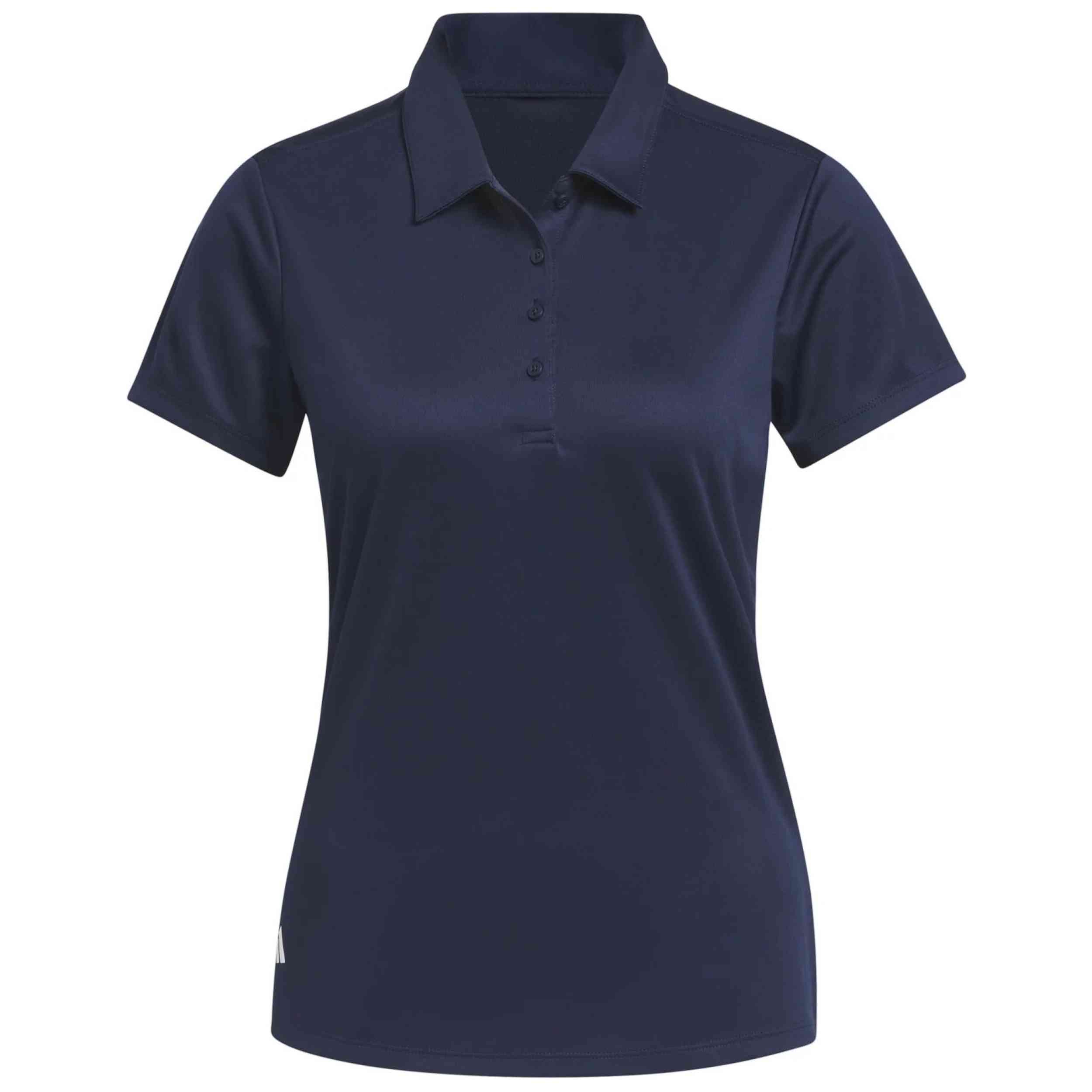Polo De Manga Corta Adidas modelo Solid Performance "Collegiate Navy" para Mujer en color Azul