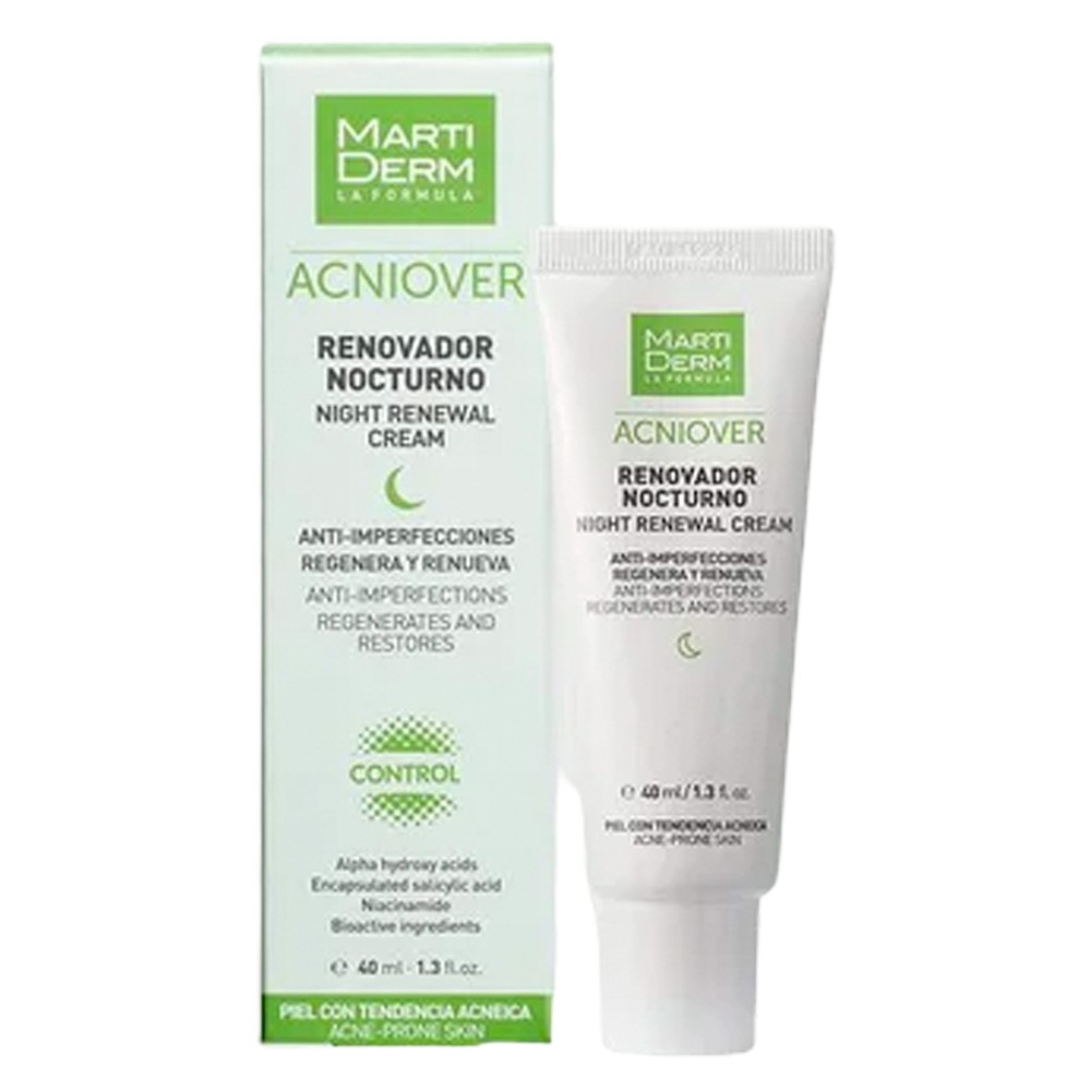 Martiderm Acniover Renovador Nocturno 40Ml