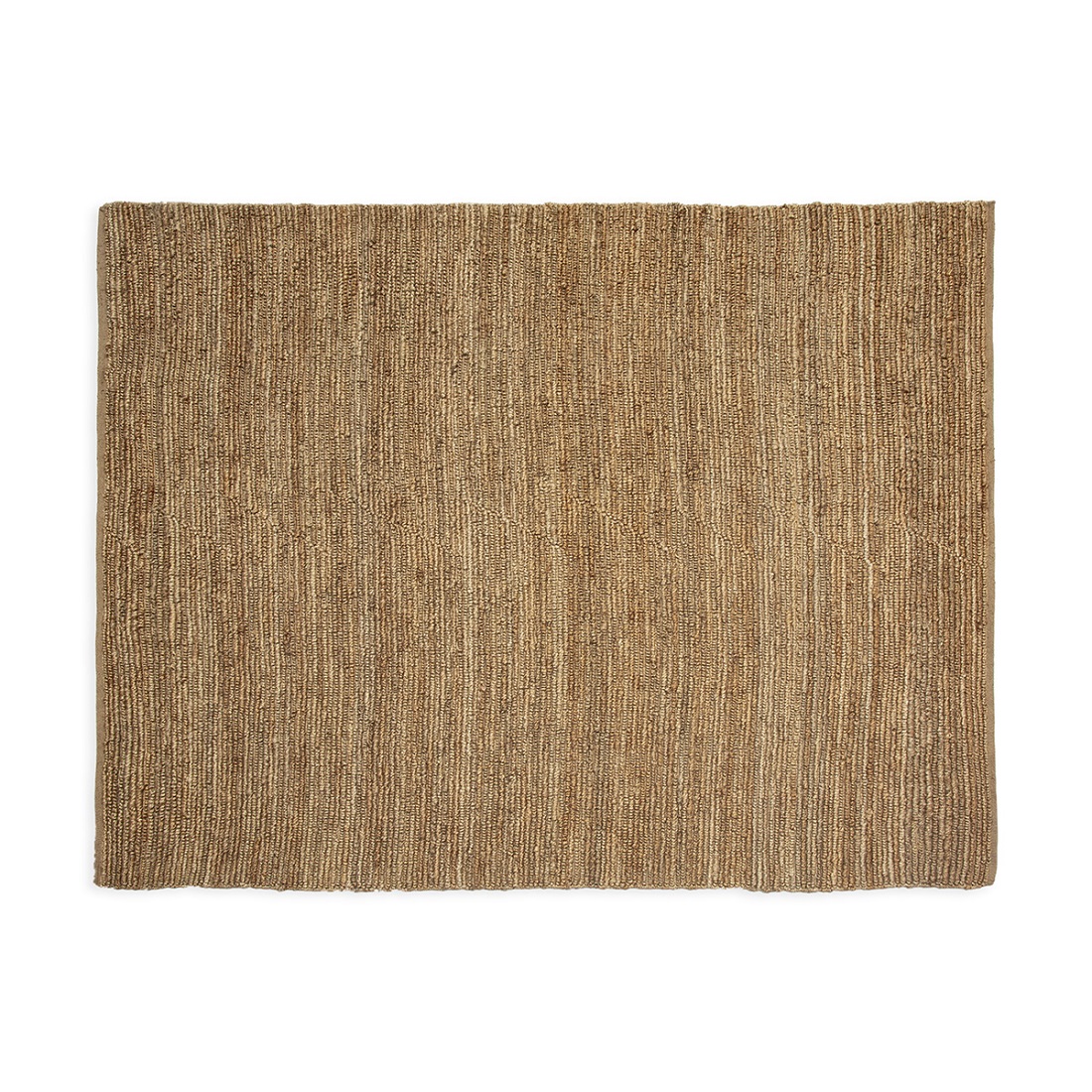 Alfombra 200x250 yute natural, de yute yute, color natural natural, 200x250x1 cm Fijalo