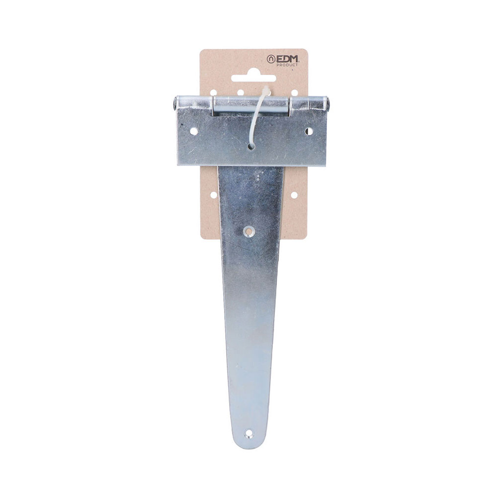 BISAGRA T 250x100mm H° ZINCADO EN CARTÓN COLGANTE EDM
