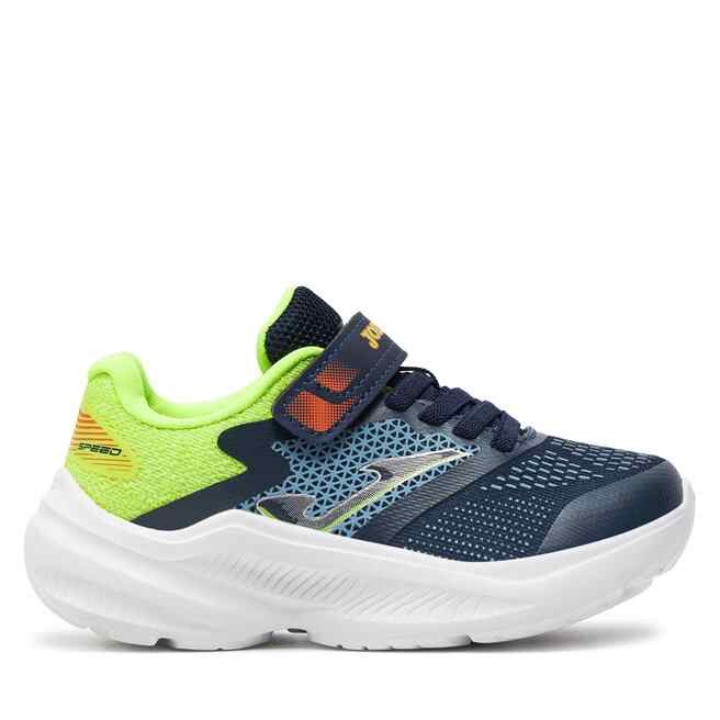 Zap. Joma Speed Jr 2403 Navy Lemon Fluor Jspees2403v Talla Junior - 27