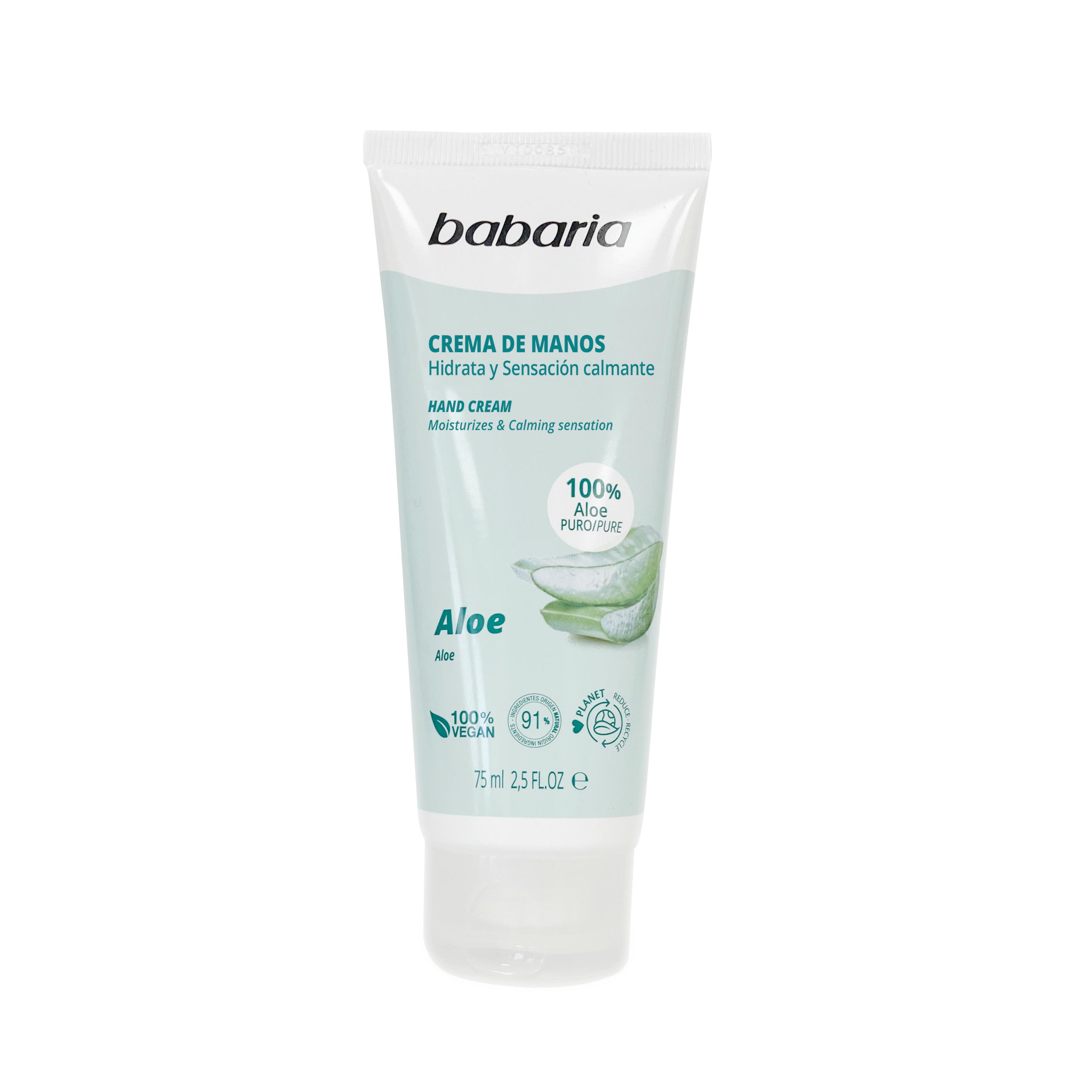 Babaria - CREMA MANOS ALOE 75 ML - 75 ml 50000763