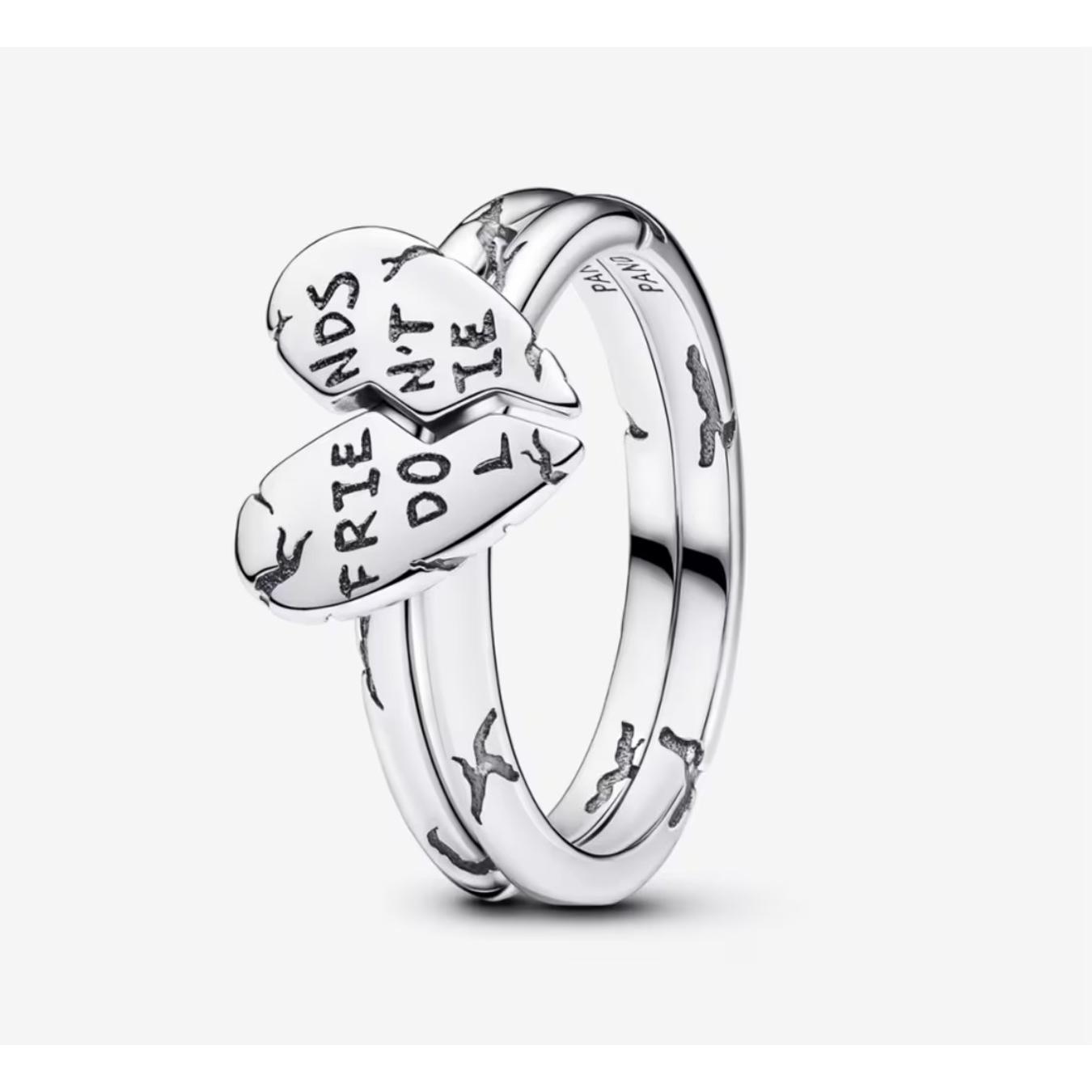 Anillo Pandora Divisible Los Amigos No Mienten de Stranger Things