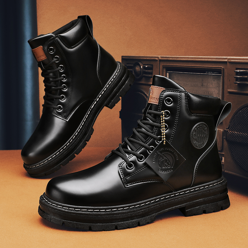 Botas De Motocicleta Para Hombre Tamaño Grande 48 Botas De Invierno Impermeables Retro Chelsea Cómodas Para Senderismo Y Uso Diario