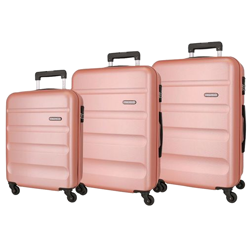 Set de 3 Maletas FLEX Roll Road Extensibles 5 cm