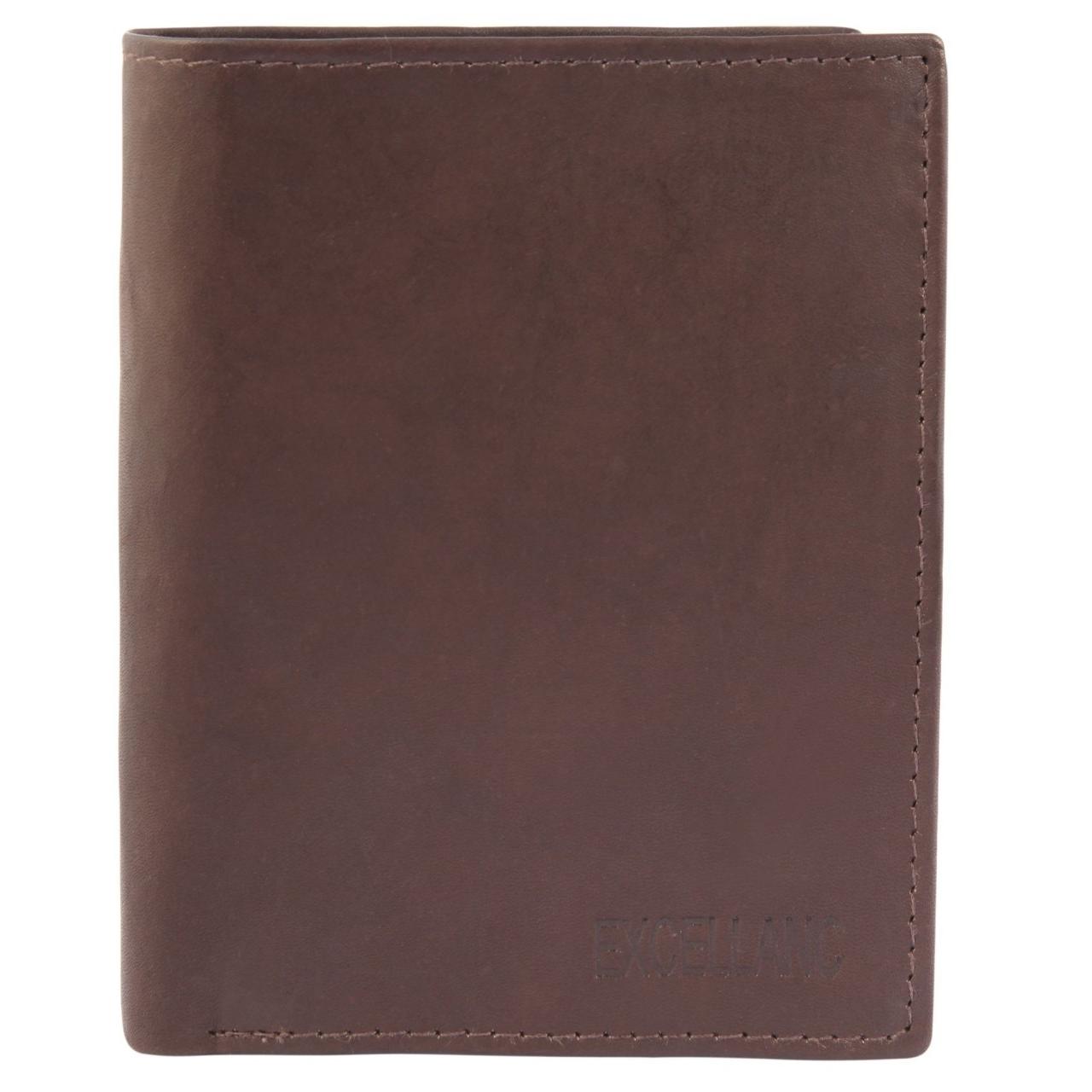Excellanc® Cartera Hombre em Couro Genuino