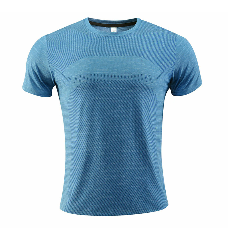 TK Camiseta De Deporte Para Hombres Con Manga Corta Secado Rápido Compresión Transpirable Camiseta De Fitness Top De Seda De Hielo Deportiva Para Ciclismo