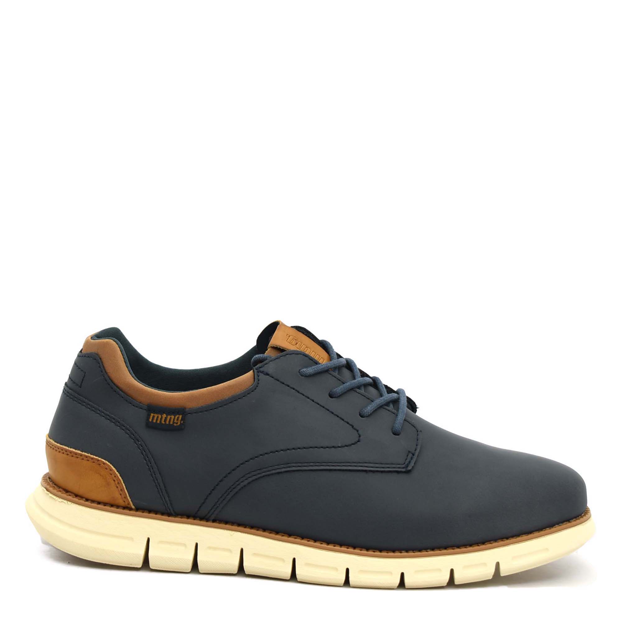 Mustang mod. 84683 Zapato Cordones para hombre en similpiel