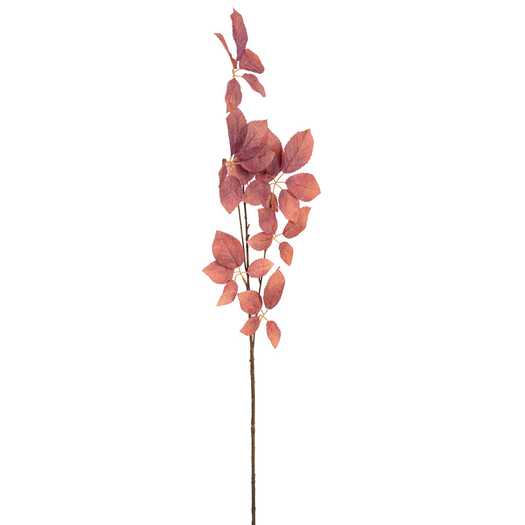 Wonderlust Deco - Planta rama de haya decorativa artificial roja 36x36x92h cm Rojo 36x36x92h cm