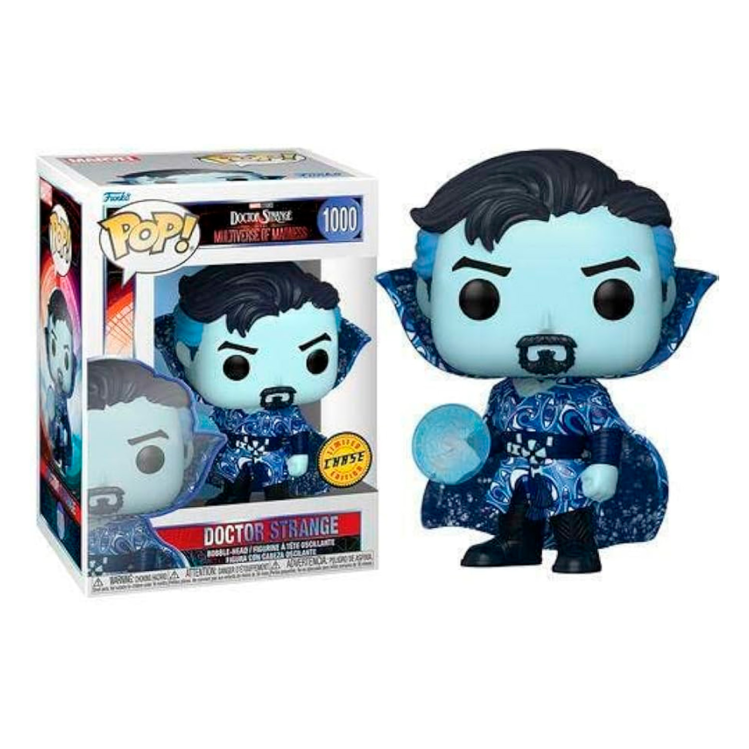 Funko Doctor Dr Strange Marvel Chase Multiverso Locura 1000  Pop Vinyl Multiverse MAdness Steven Extraño figura