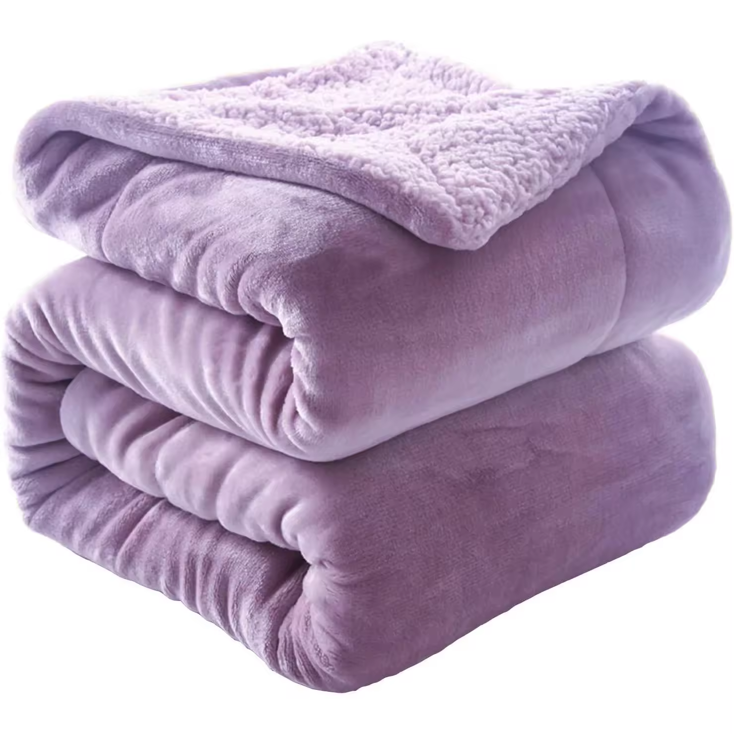 Manta Borrego de Terciopelo con Aspecto de Piel de Cordero Gruesa 100%Poliéster, Estilo Moderno en 6 Colores y 3 Tamaños -Mantas de Sofa, Polar, Franela -Invierno, Siesta cálida y Espesa - Doble Capa ultrasuave. Envío desde España