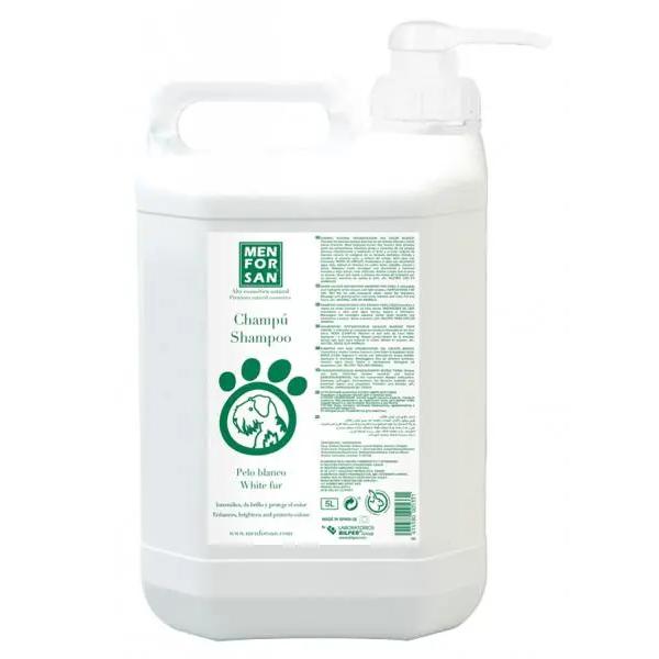 menforsan champu pelo blanco 5l