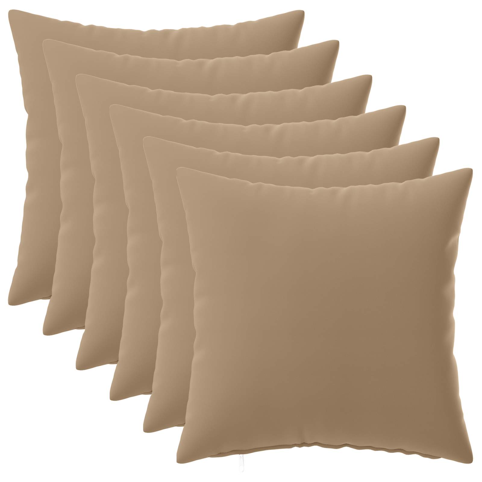 vidaXL Funda de almohada 6 uds. HEERLEN  40 x 40 cm Poliéster Multicolor