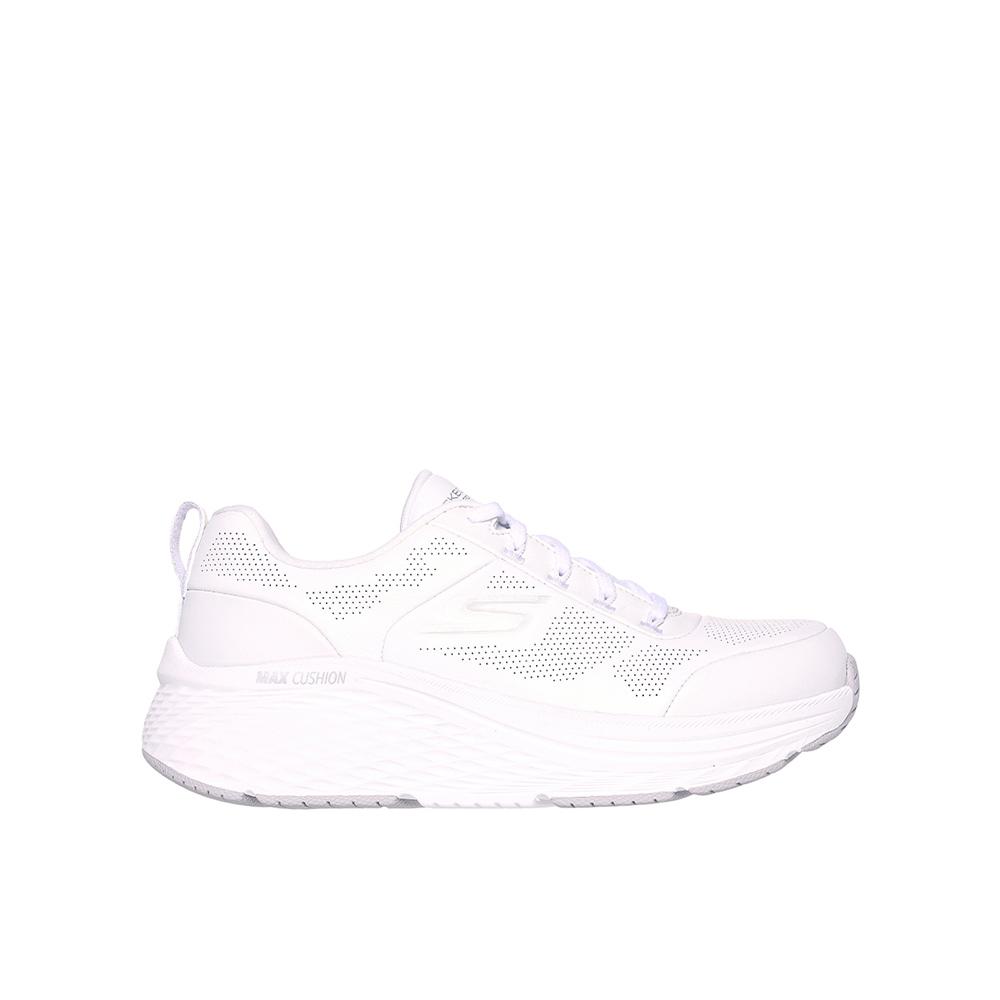 Skechers Max Cushioning Elite 2.0 - Enhanced Zapatillas deportivas para mujer blancas en piel 86834