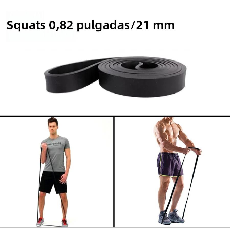TK Banda De Resistencia De Látex Pesada Para Ejercicio Fitness Y Pilates Ayuda En Pull up Y Fortalecimiento De Músculos Braza Y Pierna Equipos De Deporte Y Entrenamiento