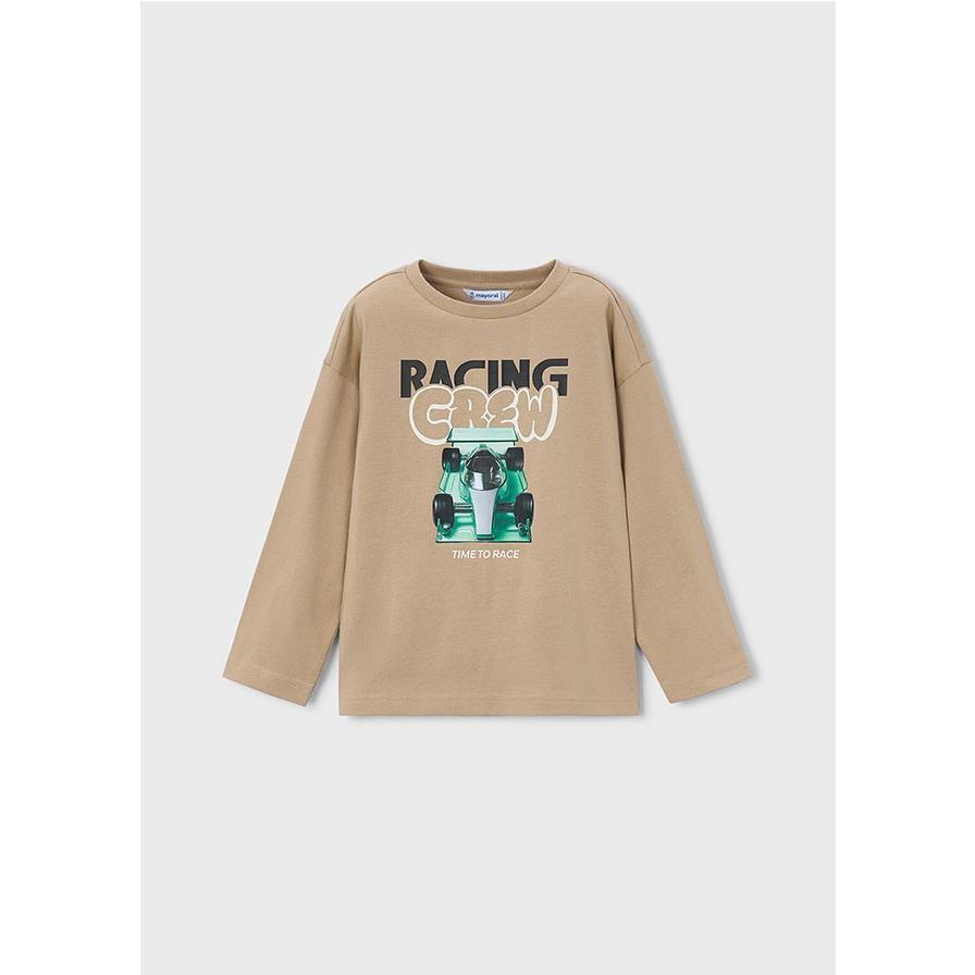 Mayoral - Camiseta de manga larga Racing para niño diseño deportivo estilo automovilismo ideal para uso casual y juegos al aire libre