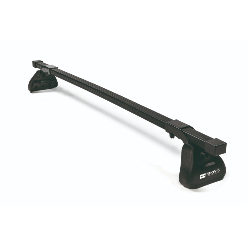 Barras de Techo SNOVIT CITY CARGO | Acero 110–120-130 cm | Para Furgonetas con Puntos de Fijación | 50 kg | Adaptadores Incluidos