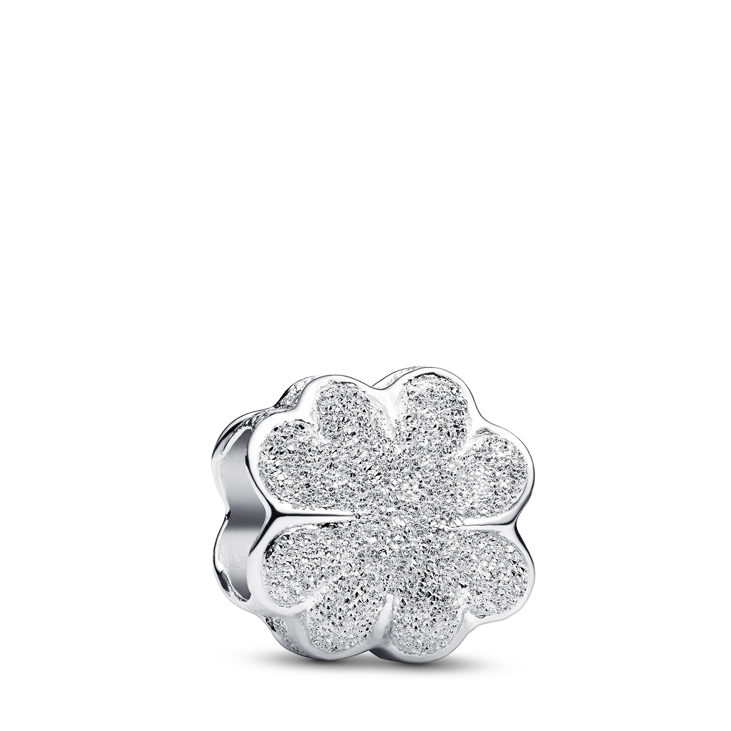 Pandora Charm mini de plata de ley con trébol 794047C00 , para Mujer