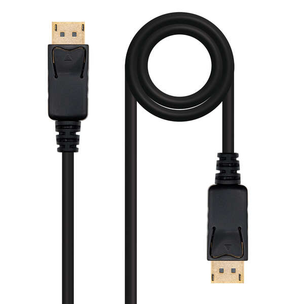 Nanocable cable displayport macho a displayport macho 1m - color negro