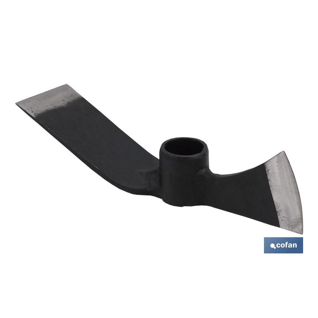 COFAN - Azadón 8010-0 | Modelo 801-0 | Medidas: 265 x 75 mm | Para trabajos de agricultura y jardinería