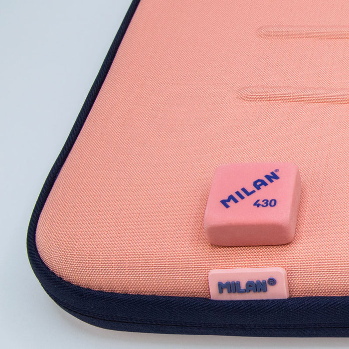MILAN FUNDA PARA ORDENADOR PORTATIL SEMIRIGIDA SERIE 1918 ROSA SERIE 1918 37x3x27 Cms.