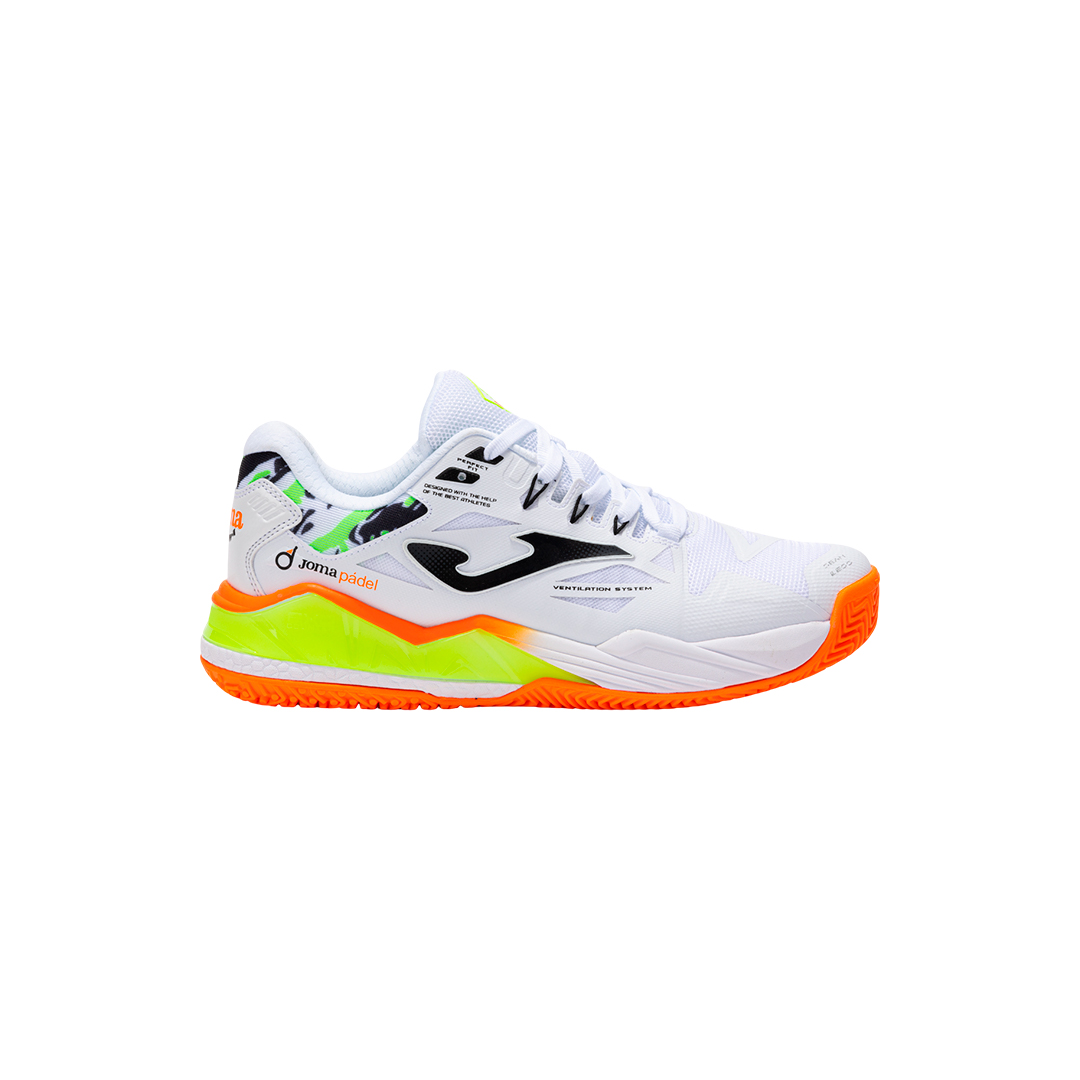 Zapatillas de pádel Joma Spin Men 2502 Blanco Clay
