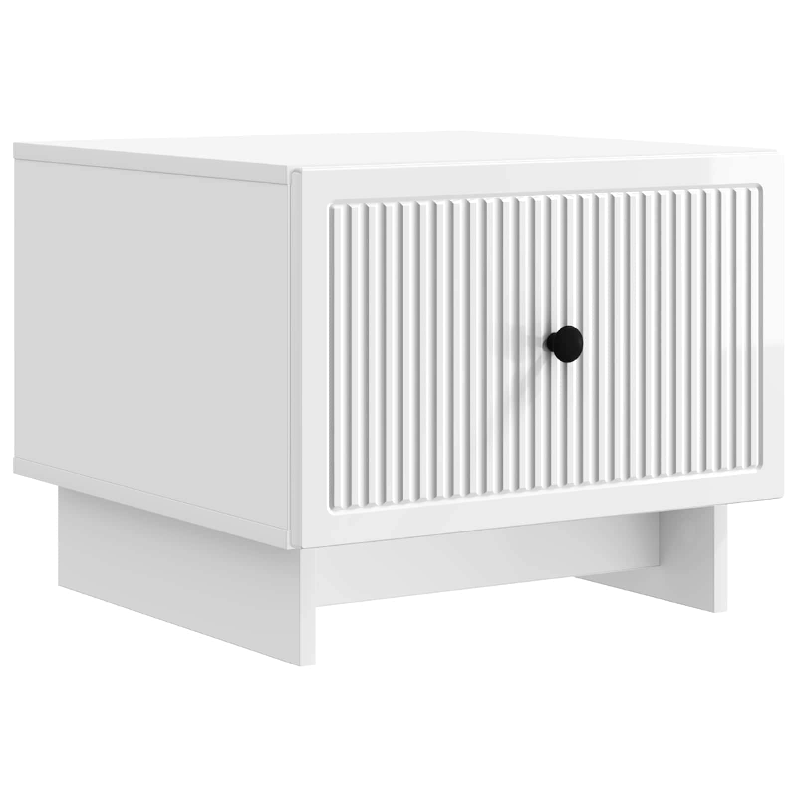 vidaXL Mesa de Café con cajón 49 x 50 x 40 cm Madera de Ingeniería Multicolor