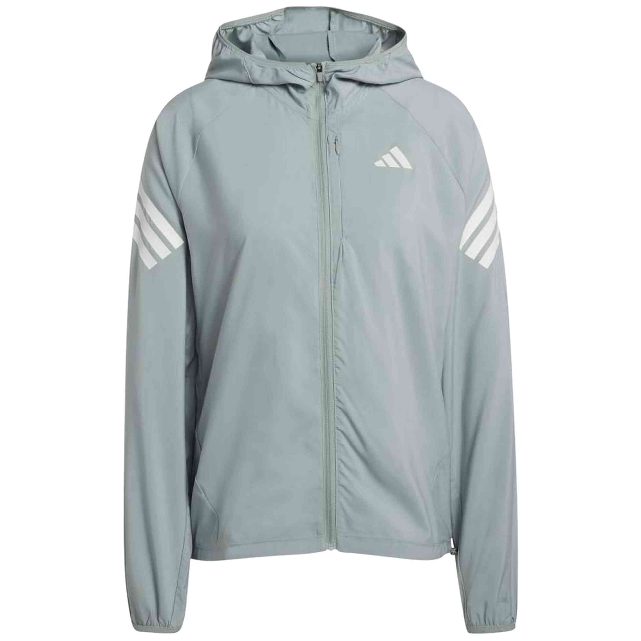 Chaqueta Adidas modelo adidas Chaqueta De Running Adi365 Iconic para Mujer en color Gris