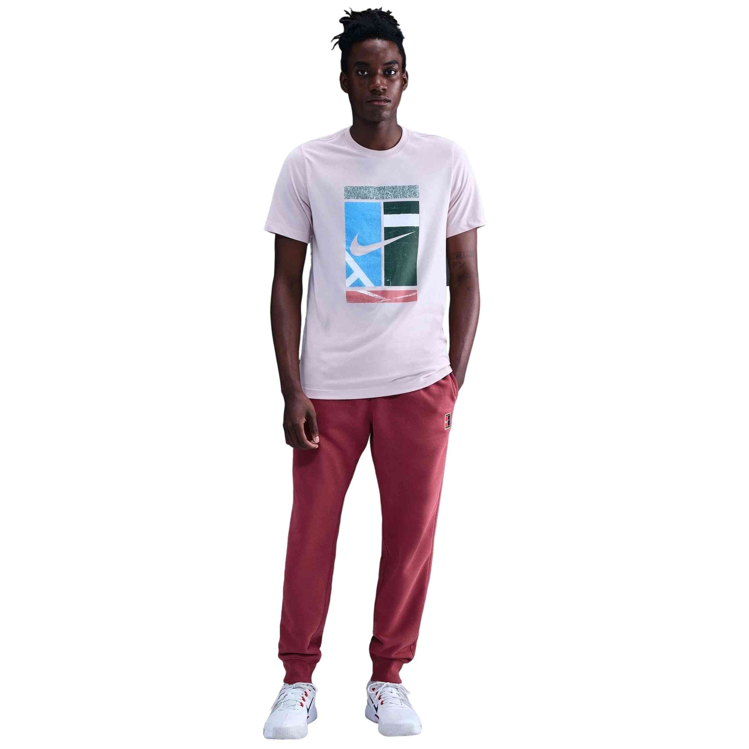 Pantalon Jogger Heritage Flc Nike en color Granate