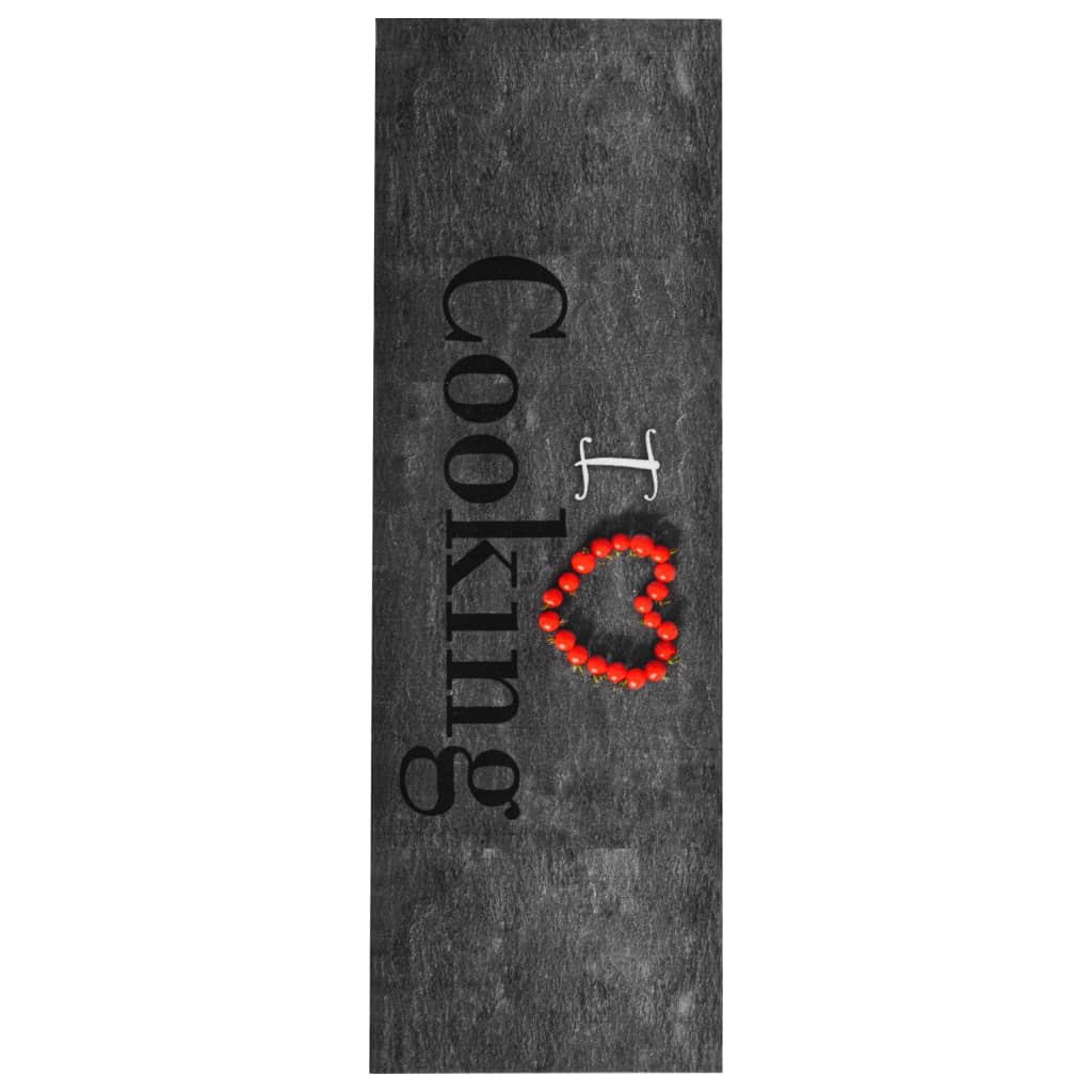 vidaXL Alfombra de Cocina Lavable Coffee 60x180 cm Felpudo Pasillo Salón Color coffee blue,  coffee brown,  Cooking y mas