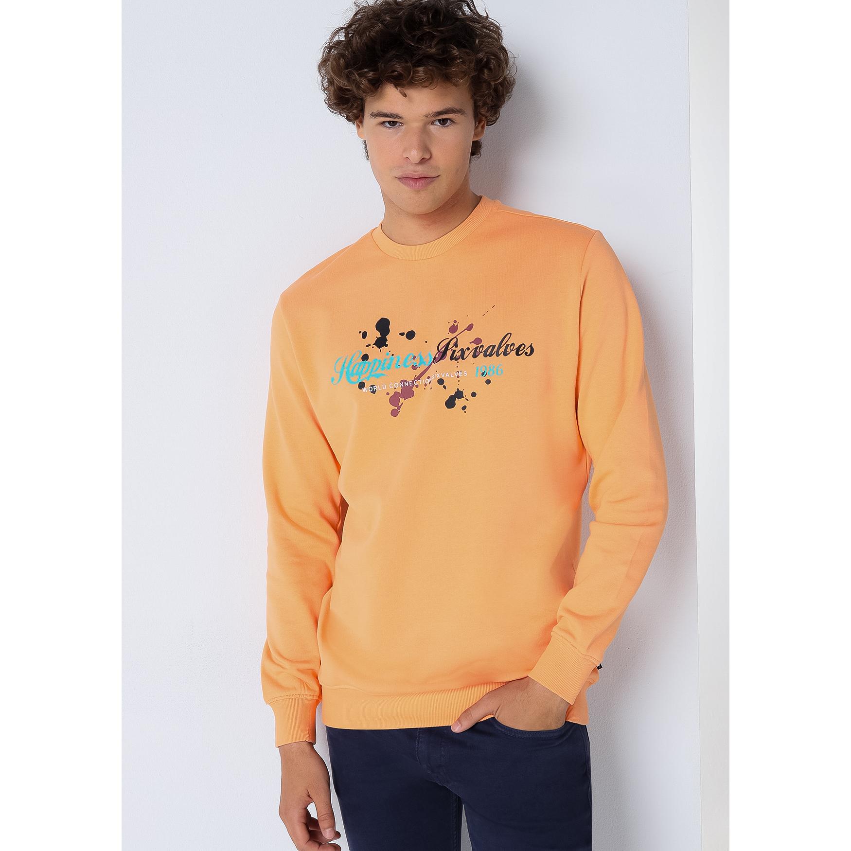 SIX VALVES - Sudadera sin capucha de cuello caja
