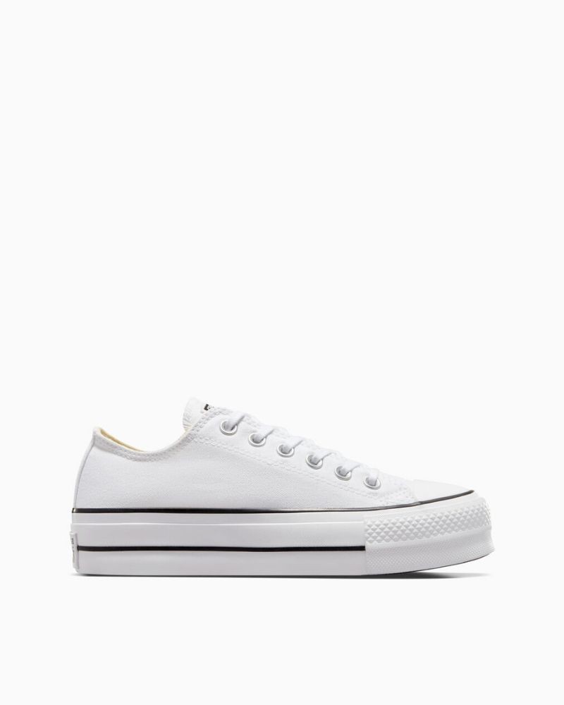 Zapatillas Converse modelo Ctas Lift Ox White/Black/White en color