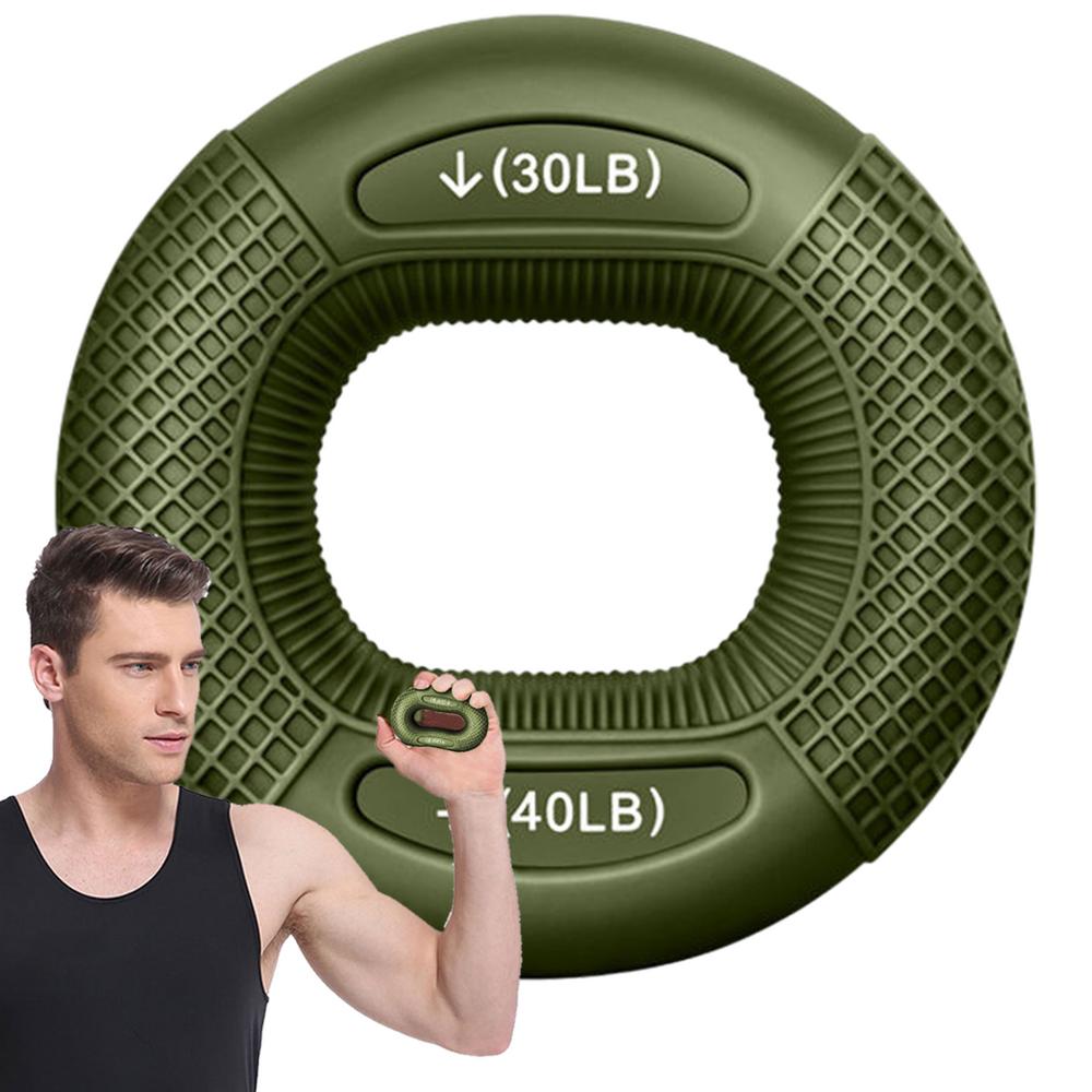 CA Silicona Dedo caliza Anillo mano músculo fortaleza Anillo muñeca Dedo entrenador ejerciore Carpiano expansor entrenamiento fitness device