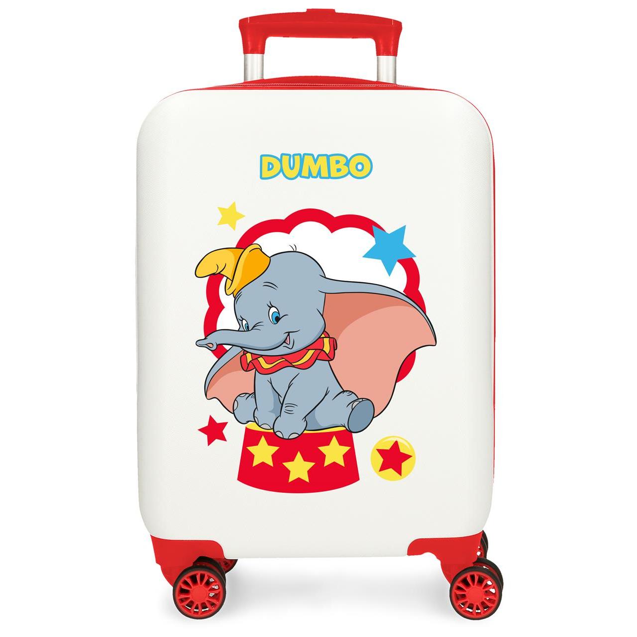Disney - Maleta de cabina Clásicos Disney33x50x20 cm con ruedas multidireccionales y cierre de combinación, 33 L