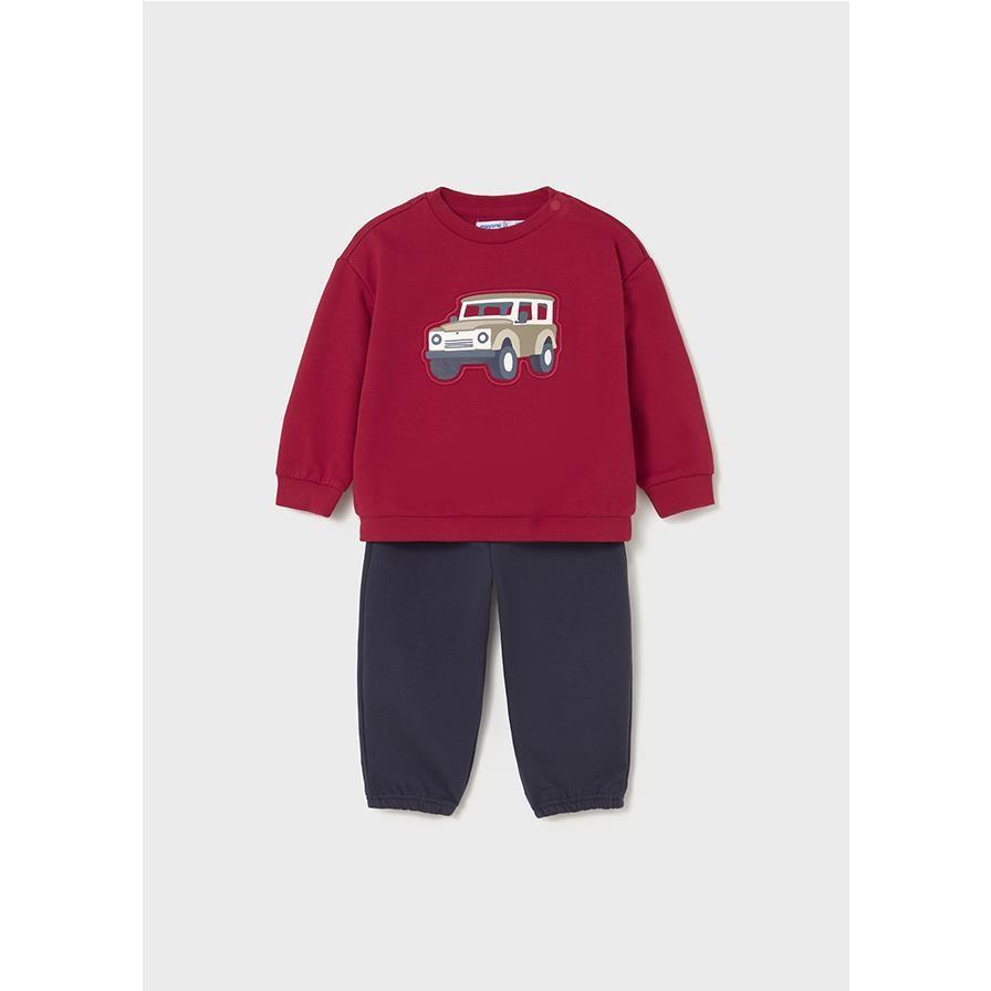 Mayoral - Chándal pullover y pantalón para niña, conjunto de ropa infantil coordinado ideal para uso diario en la categoría Ropa para Niñas