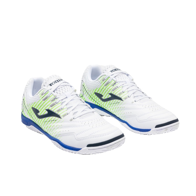 Zapatillas  JOMA de fútbol sala para iniciación con upper de piel sintética y mesh transpirable VTS, suela de caucho DURABILITY para agarre óptimo en superficies interiores