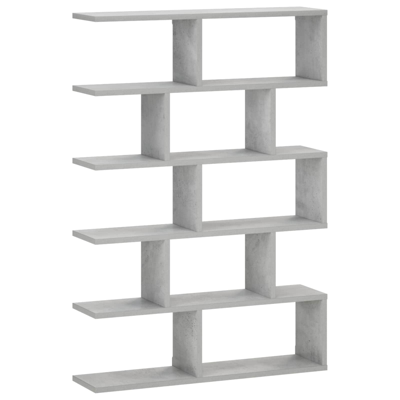 vidaXL Estante de pared 70 x 17 x 101 cm Madera de ingeniería Multicolor
