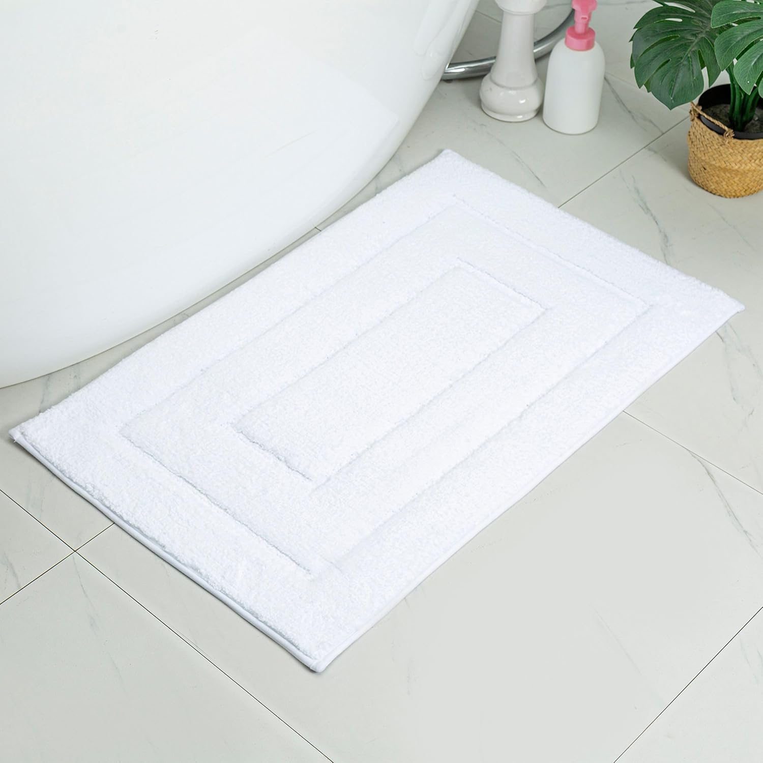 Alfombra De Baño Antideslizante,Alfombrilla De Baño,Multifuncional,Alfombra Ducha Baño Cocina Puertas de Entrada Pasillo Dormitorio Salon Modernas,Suave, 40 x 60/50 x 80 cm