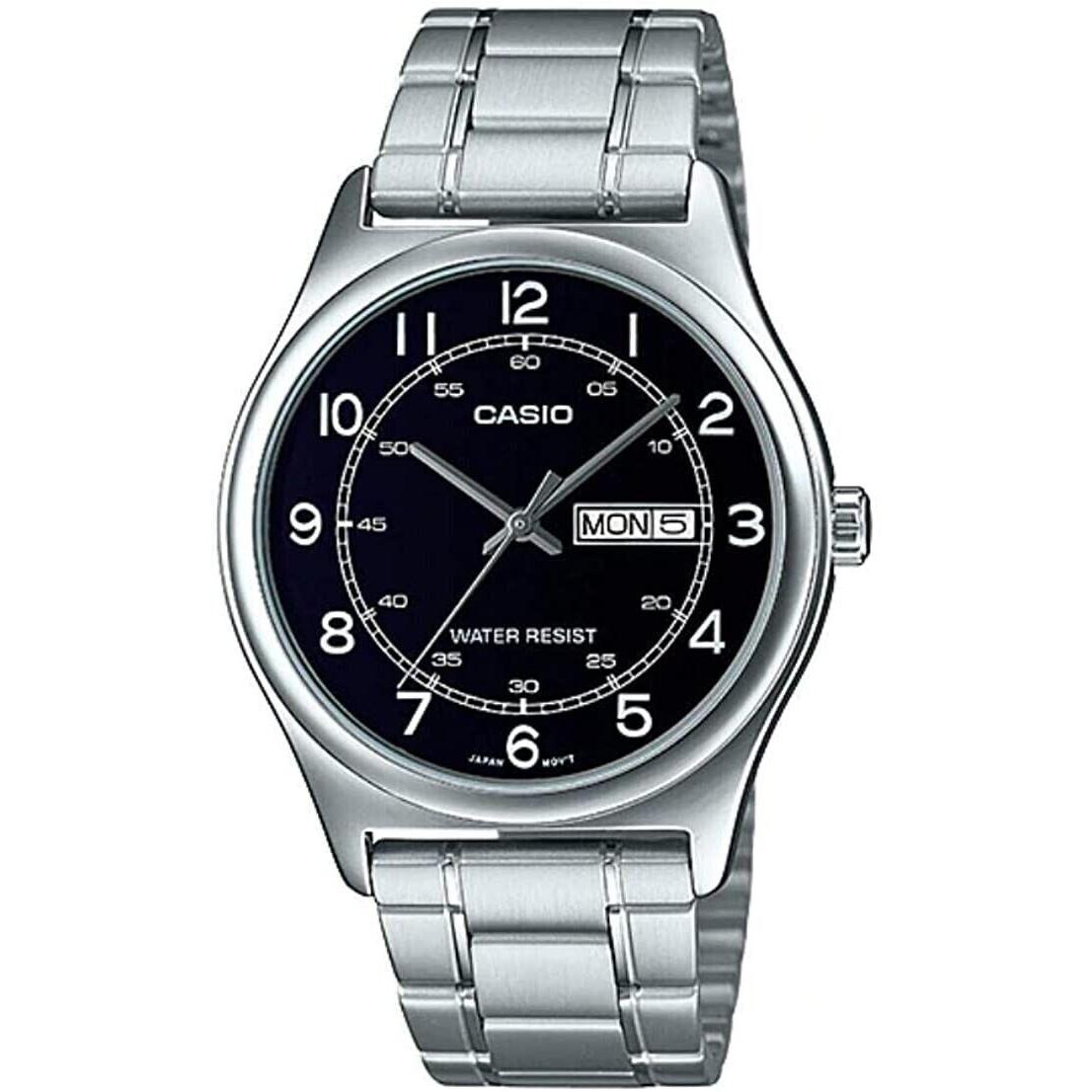 ​reloj clásico analógico hombre Casio MTP-V006D-1B2 38mm correa de acero