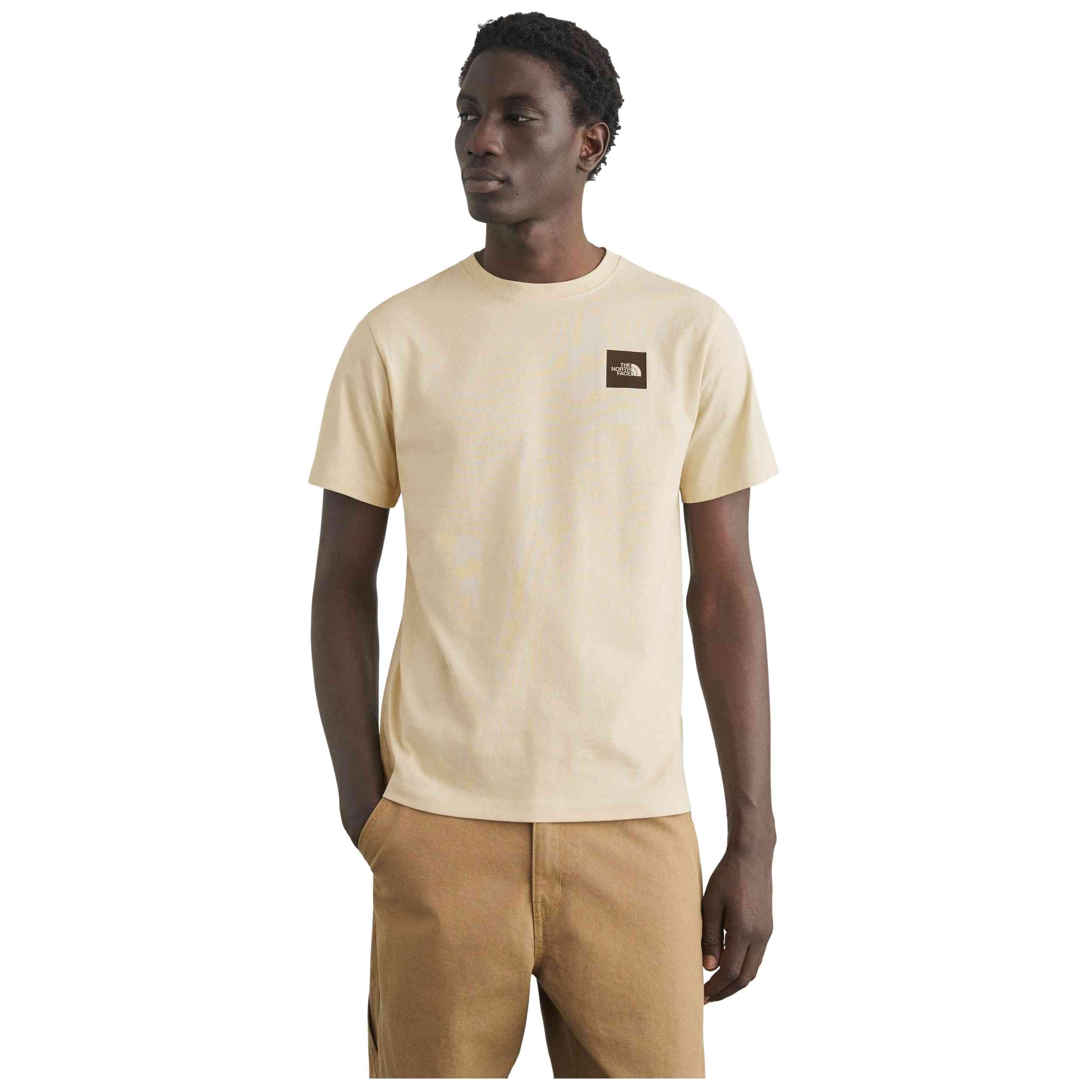 Textil The North Face modelo M Evolution Box Half Dome Regular Short Desert Stone en color Beig