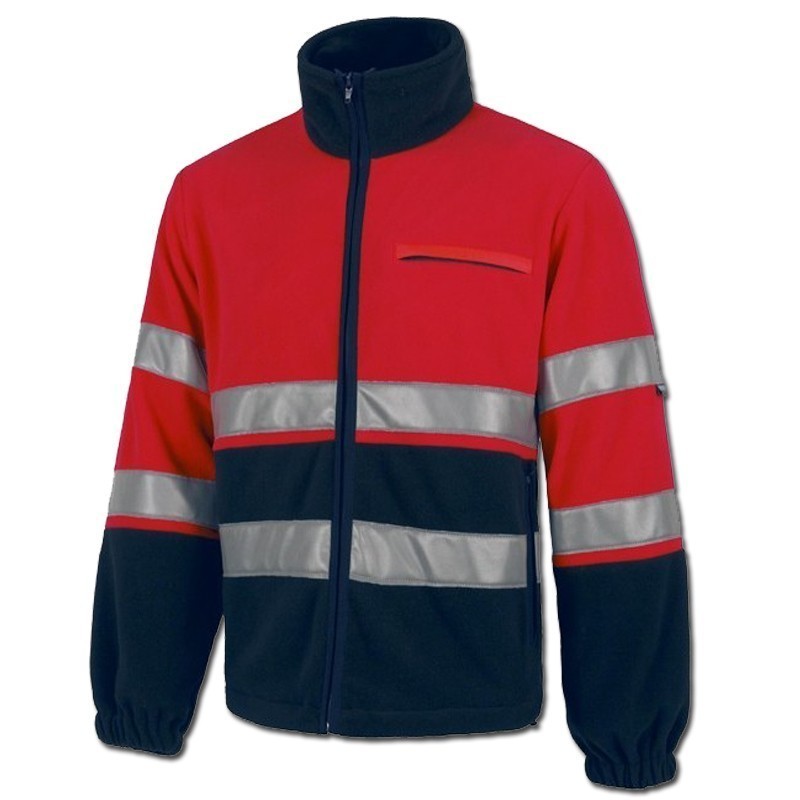 Chaqueta Polar Bicolor Alta Visibilidad Certificada EN ISO 20471