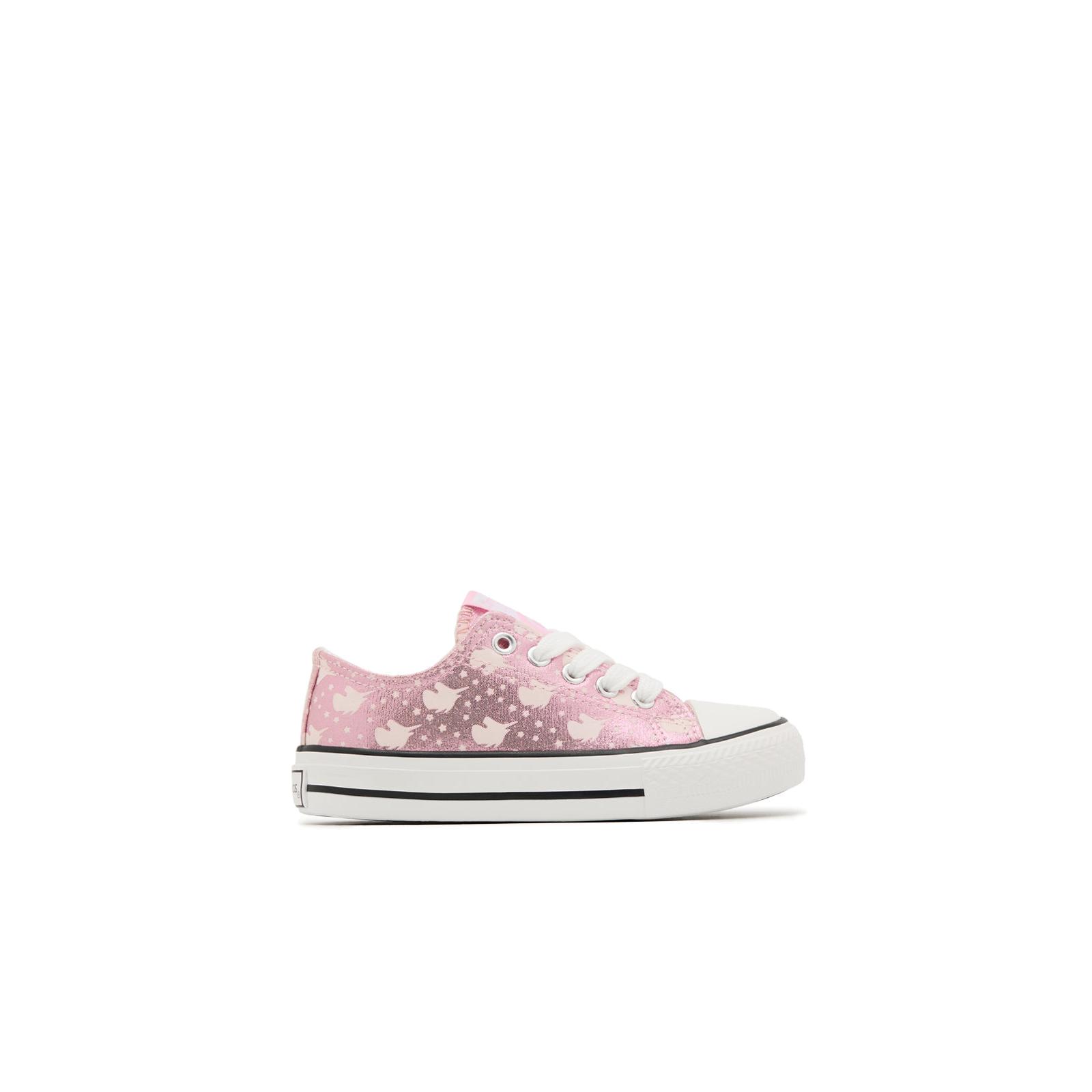 Conguitos - Zapatillas Bajas de Niña Estampado Unicornio y Estrellas Brillo Oscuridad para Niña