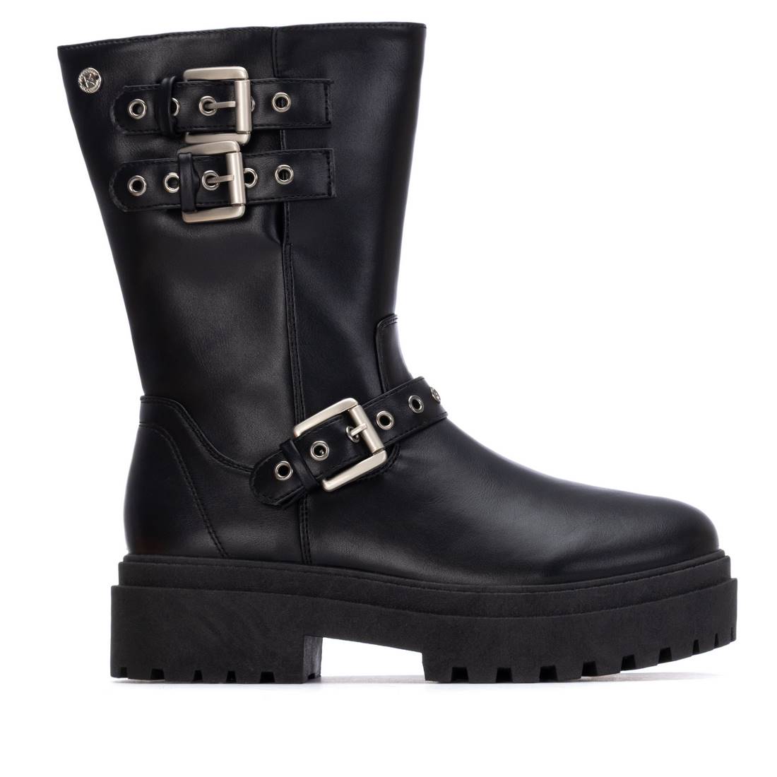 Xti - Botas Moteras Mujer - Calzado Cómodo y Versátil - Moda casual - Modelo 13046101 - Resistente