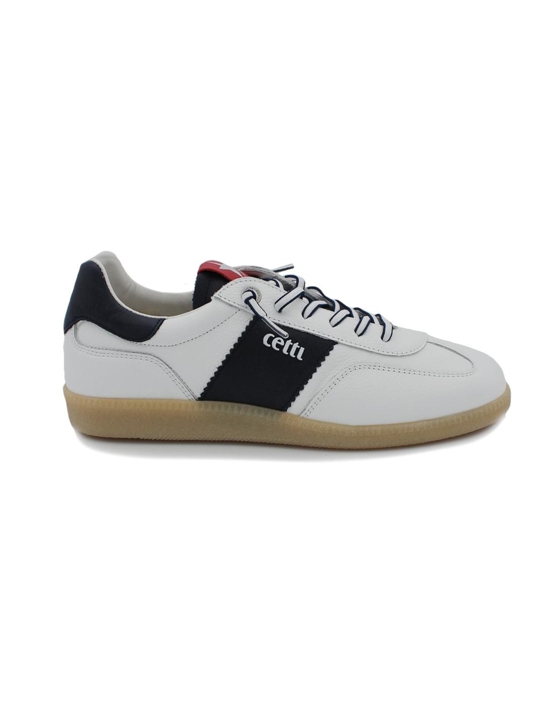 Bamba CETTI C-1389 Blanco/Marino Hombre