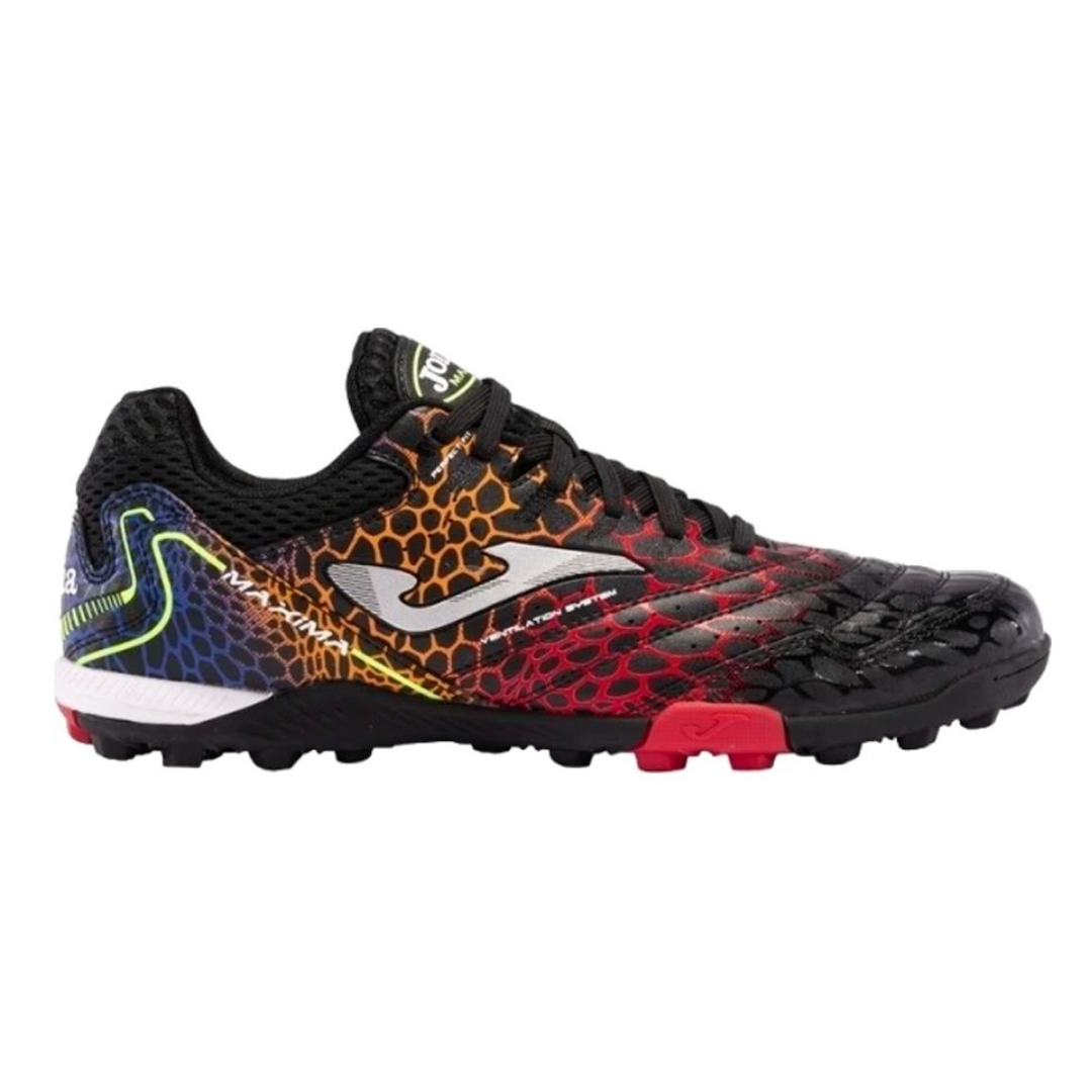 JOMA MAXIMA GRAFITY TURF NEGRO/MULTICOLOR/ROJO PARA HOMBRE