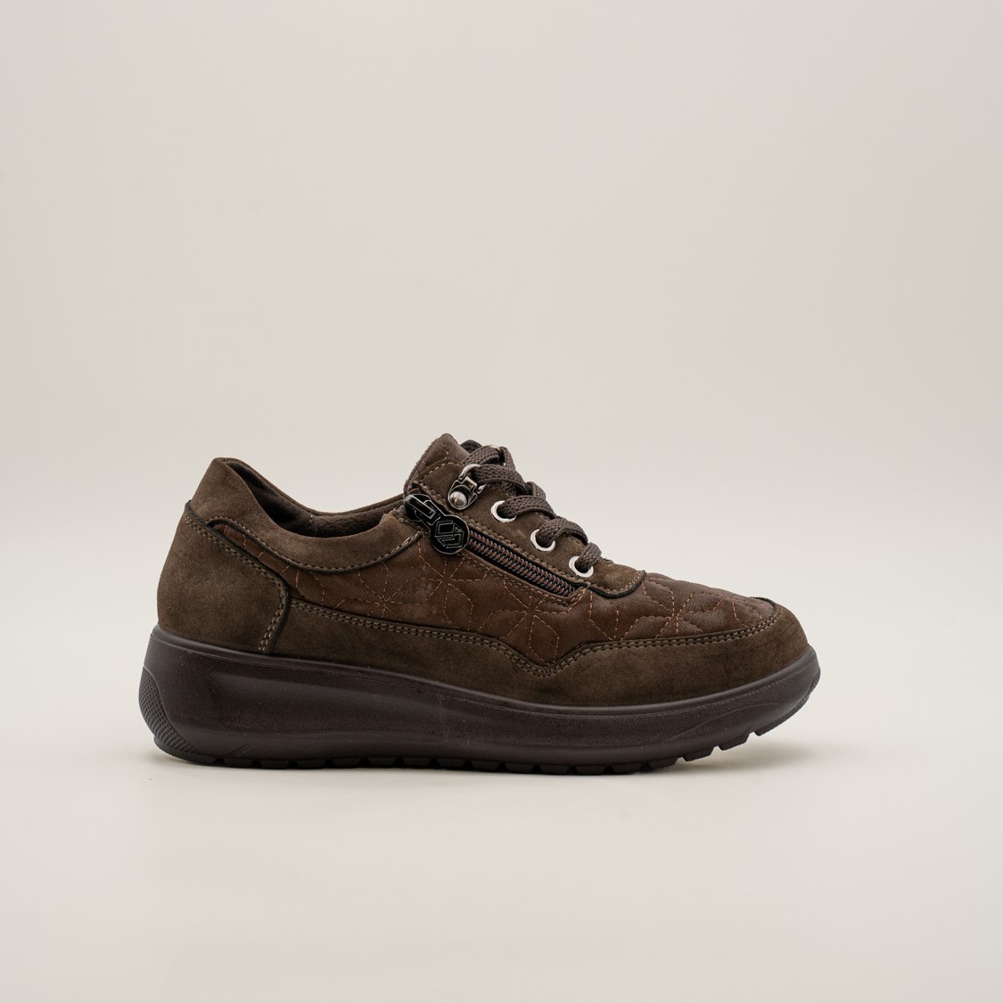 Mysoft 26M651 Zapatillas casual de mujer con cordones water repelent