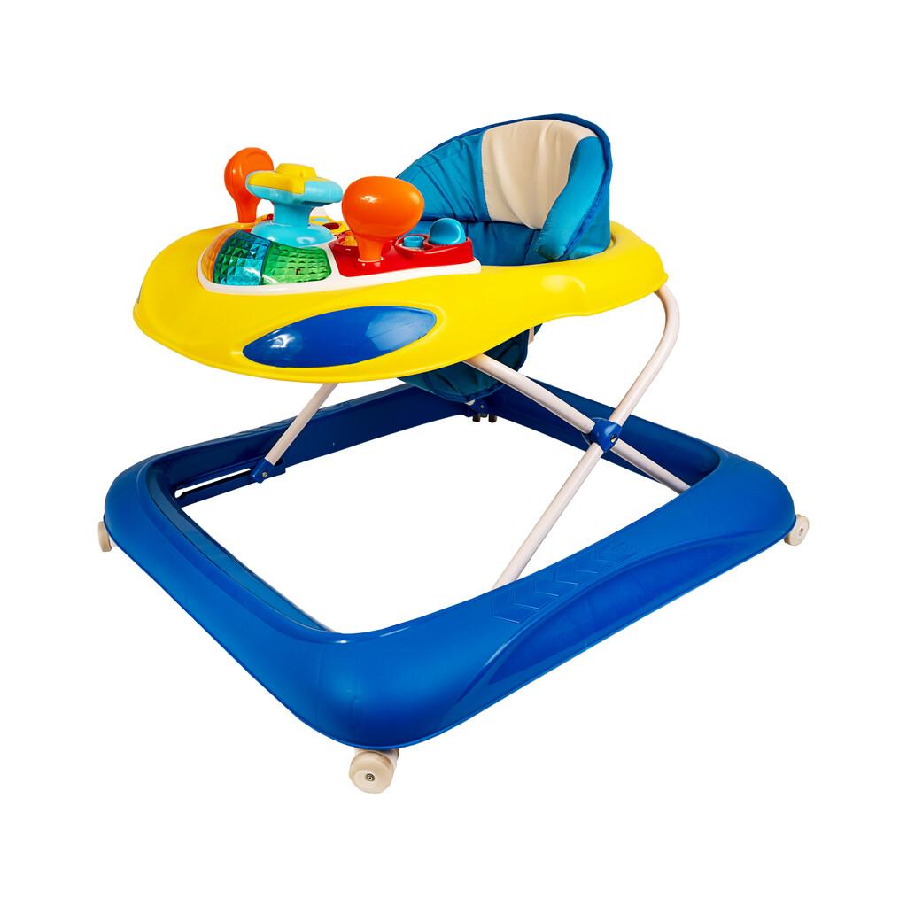 Andador Azul Actividades Bebe Paseo y descanso CUORE BABY